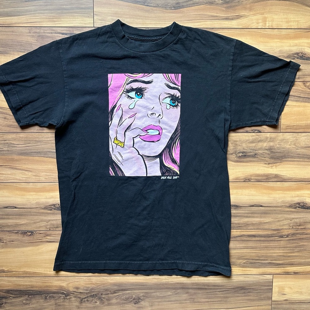 DGK ALL DAY  pretty girl crying graphic